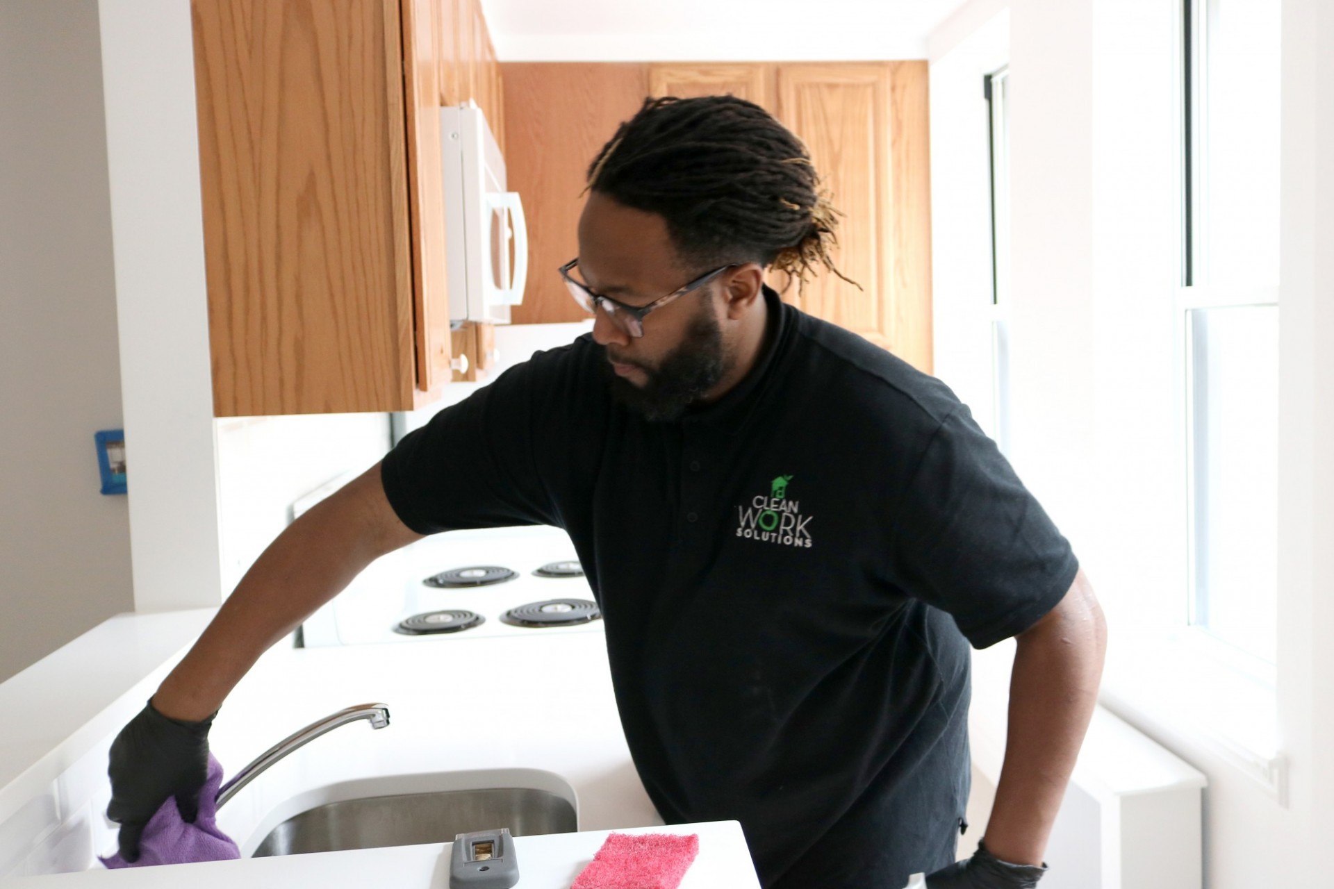 Suarez sub-contracted CU Grow alum CleanWork Solutions to perform post-construction cleanup on renovation projects. Suarez sub-contracted CleanWork Solutions to perform post-construction cleanup on renovation projects.
